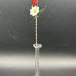 Small Glass Flower Bouquet w/Bee