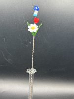 Small Glass Flower Bouquet w/Mushroom (multiple styles)