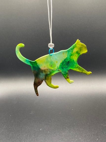 Cat Walking Ornament