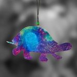 Turtle Walking Ornament