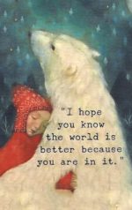 Copper Heart w/Beaded Wire Flower & Glass Leaves w/Card - Image 7