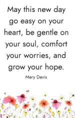 Copper Heart w/Beaded Wire Flower & Glass Leaves w/Card - Image 6