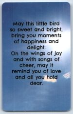 Bird w/Dangling Legs, Glass Heart & Little Bird Card - Image 2