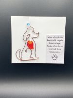 Dog w/Glass Heart (Multiple Styles of Dogs)