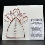 Archangel Gabriel, White w/Give Card