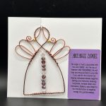 Archangel Zadkiel, Purple w/Forgive Card