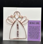 Archangel Zadkiel, Purple w/Forgive Card