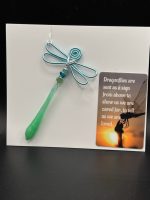 Aluminum Dragonfly w/Glass Tail & Dragonfly Card - Image 4