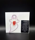 Ghostie Bestie w/Glass Heart