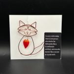 Raccoon w/Glass Heart